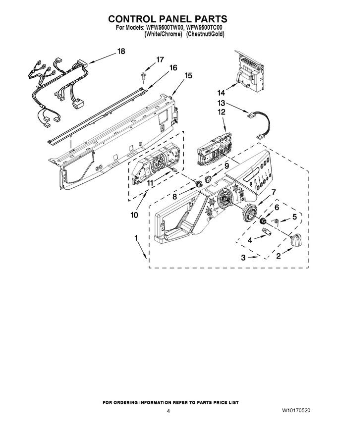 Diagram for WFW9500TW00