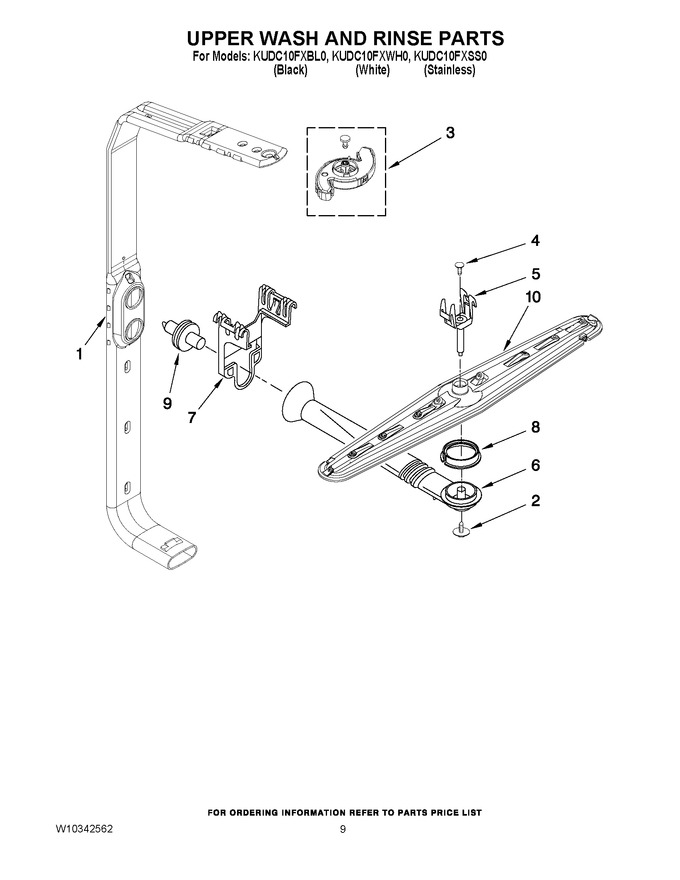 Diagram for KUDC10FXWH0