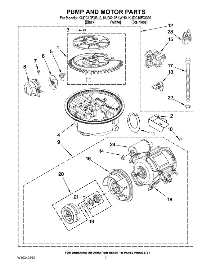 Diagram for KUDC10FXWH0