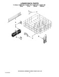 Diagram for 10 - Lower Rack Parts