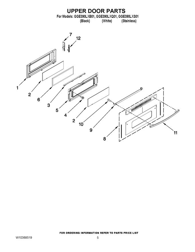 Diagram for GGE390LXS01