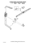 Diagram for 07 - Upper Wash And Rinse Parts