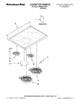 Diagram for 01 - Cooktop Parts