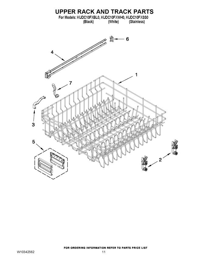 Diagram for KUDC10FXWH0