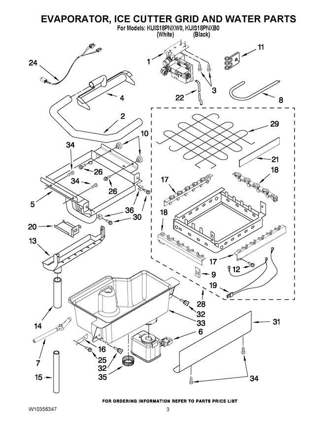 Diagram for KUIS18PNXW0