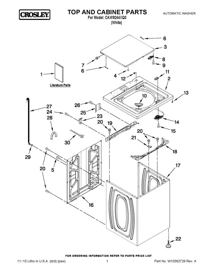 Diagram for CAW9244XQ0