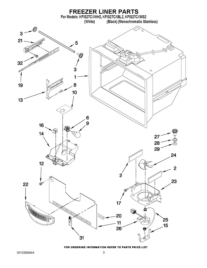 Diagram for KFIS27CXMS2