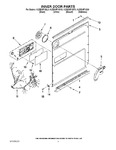 Diagram for 03 - Inner Door Parts