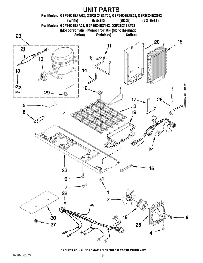 Diagram for GSF26C4EXW02