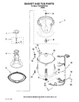 Diagram for 03 - Basket And Tub Parts