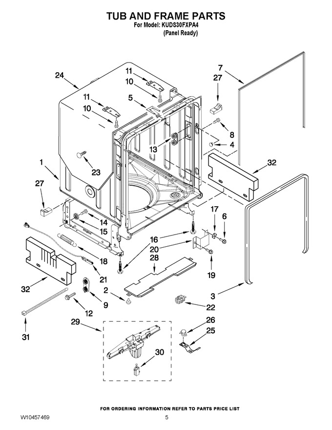 Diagram for KUDS30FXPA4