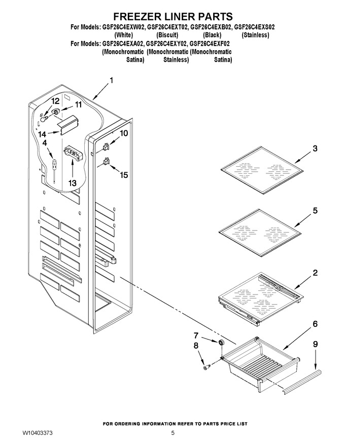 Diagram for GSF26C4EXW02