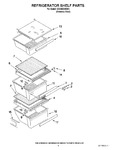 Diagram for 03 - Refrigerator Shelf Parts