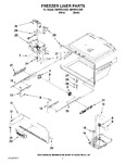 Diagram for 06 - Freezer Liner Parts