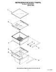 Diagram for 03 - Refrigerator Shelf Parts