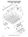 Diagram for 09 - Upper Rack And Track Parts