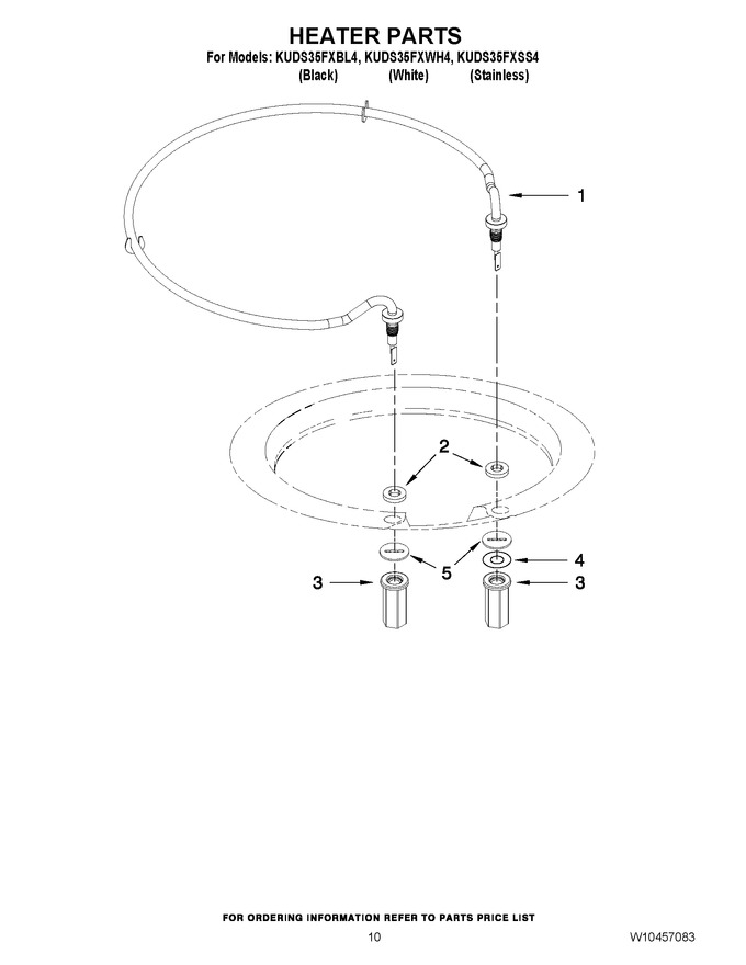 Diagram for KUDS35FXBL4