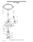 Diagram for 04 - Gearcase, Motor And Pump Parts