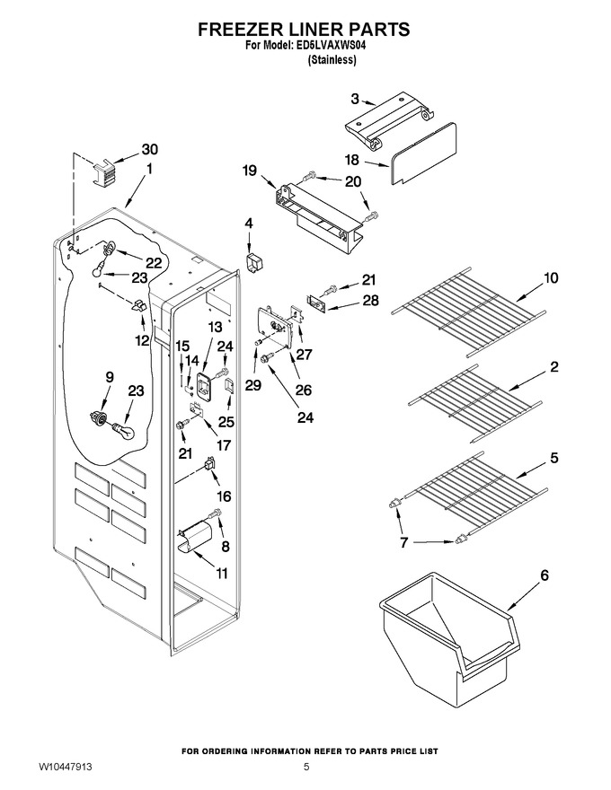 Diagram for ED5LVAXWS04