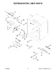 Diagram for 03 - Refrigerator Liner Parts