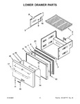 Diagram for 05 - Lower Drawer Parts