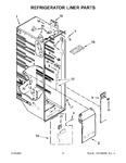 Diagram for 03 - Refrigerator Liner Parts