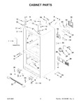 Diagram for 02 - Cabinet Parts