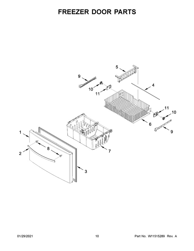 Diagram for WRF555SDHV04