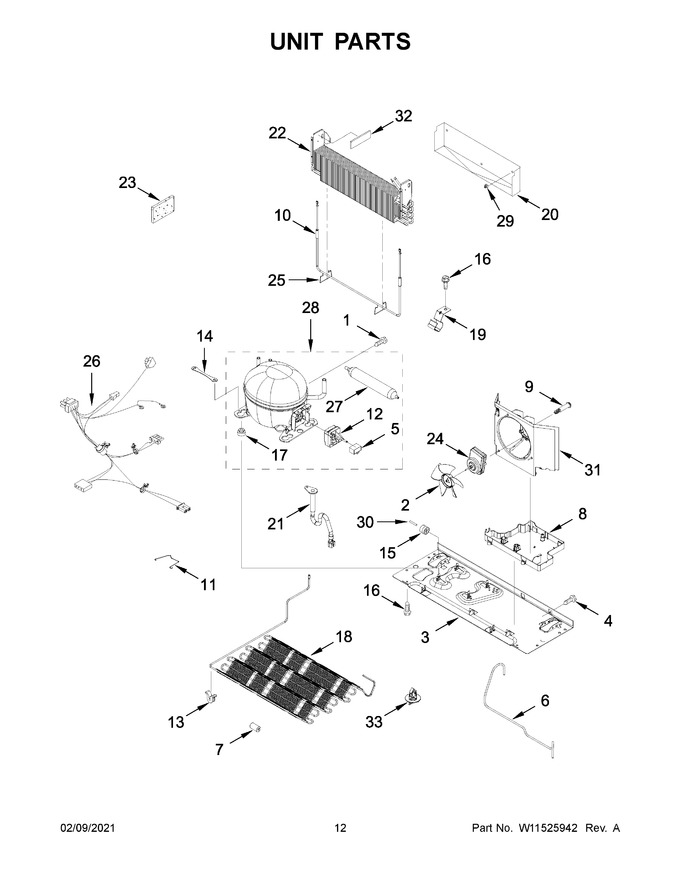 Diagram for WRF555SDHB03