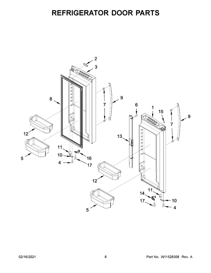 Diagram for WRF540CWHB02