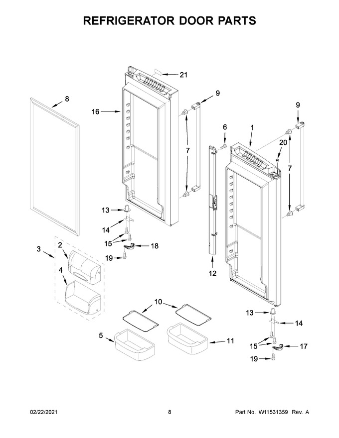 Diagram for KRFC300EWH04