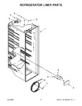 Diagram for 03 - Refrigerator Liner Parts