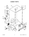 Diagram for 02 - Cabinet Parts