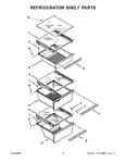 Diagram for 04 - Refrigerator Shelf Parts