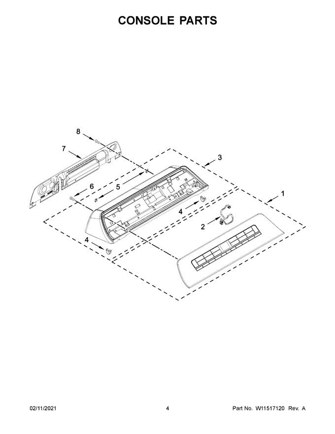 Diagram for WTW8127LW0