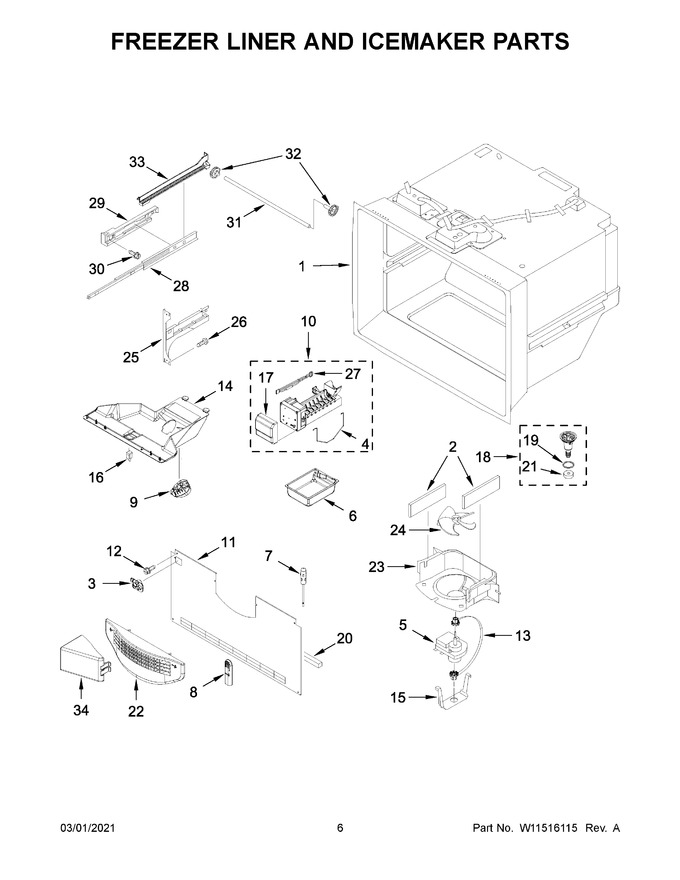 Diagram for WRF535SMHB03