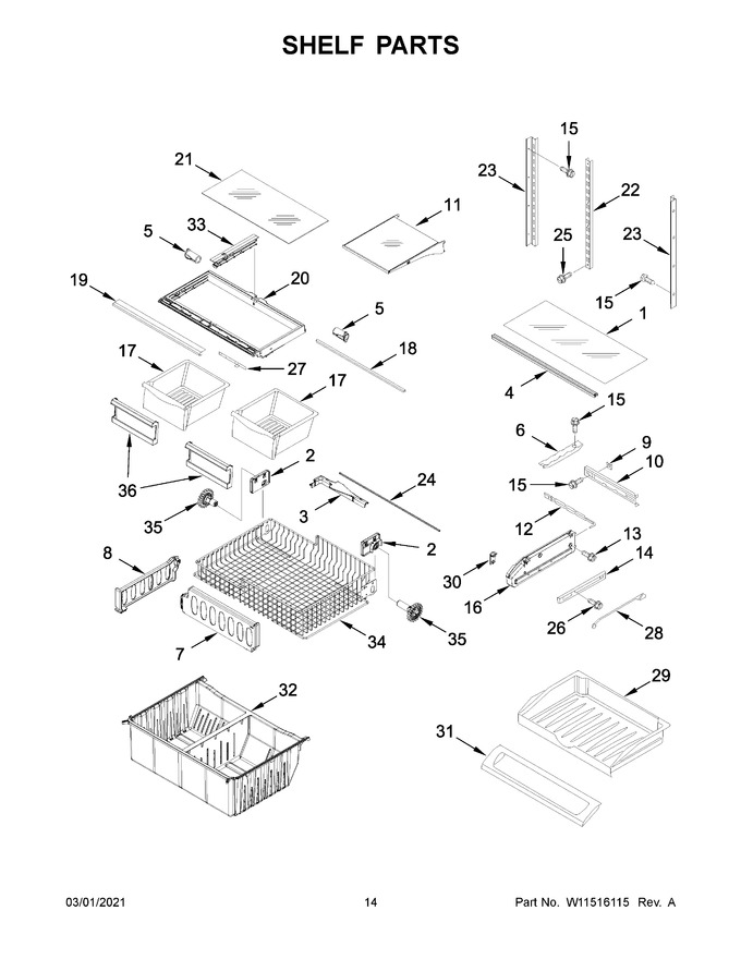 Diagram for WRF535SMHW03