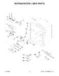 Diagram for 03 - Refrigerator Liner Parts