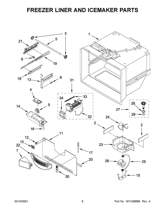 Diagram for KRFC302EBS03