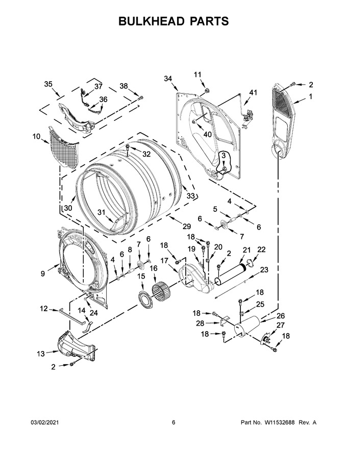 Diagram for WGD5620HW3