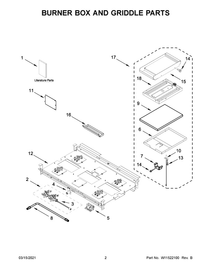 Diagram for JGRP536HM01