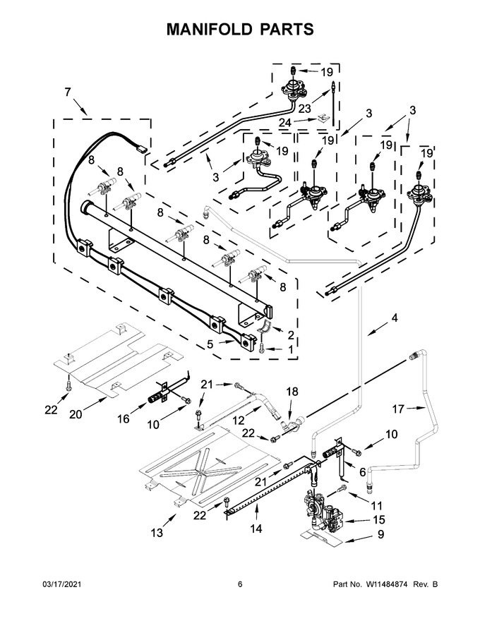 Diagram for WFG550S0HB2