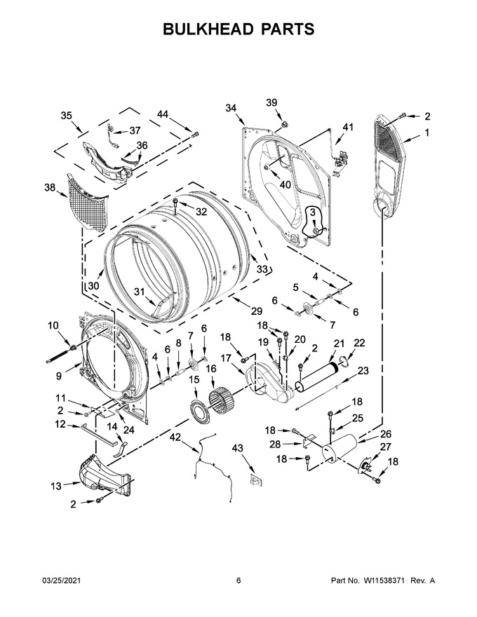 Diagram for WGD9620HW3