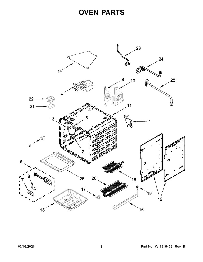 Diagram for JGRP536HL01