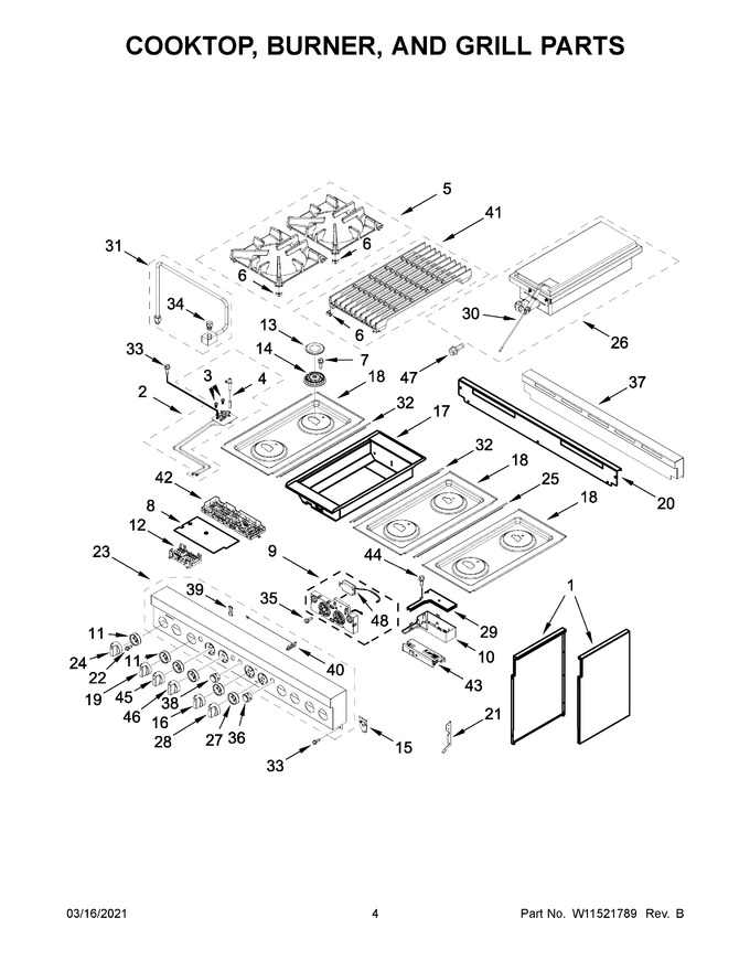 Diagram for JGRP648HL01