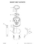 Diagram for 04 - Basket And Tub Parts