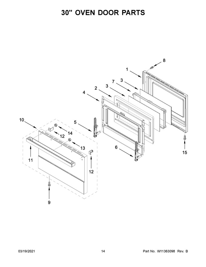 Diagram for JGRP548HM00