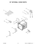 Diagram for 11 - 18" Internal Oven Parts