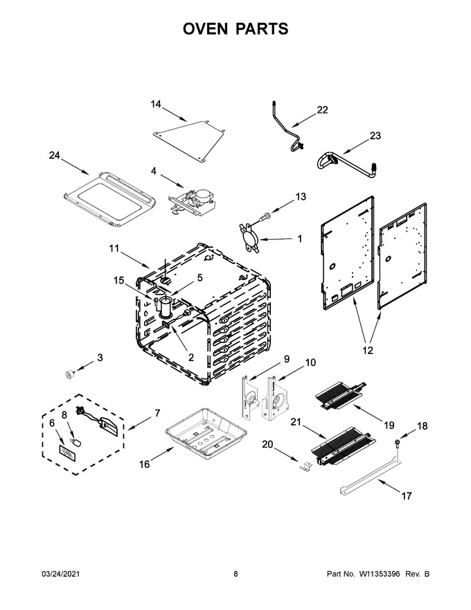 Diagram for JGRP636HL00