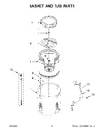 Diagram for 04 - Basket And Tub Parts